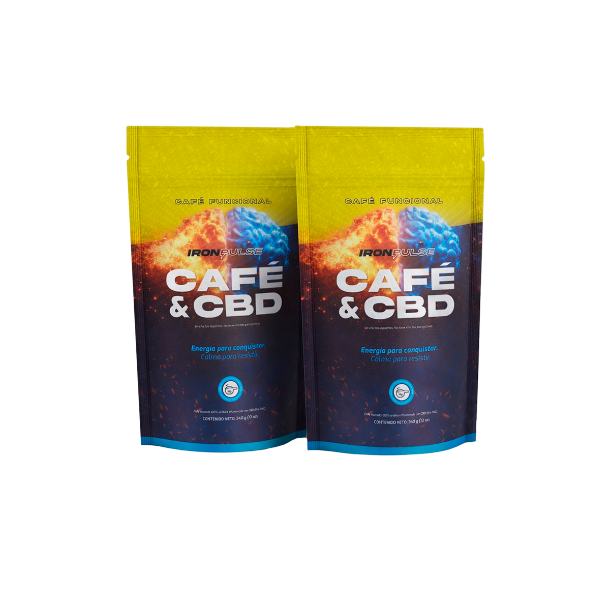 Iron Pulse Functional Coffee  – 2 bolsas