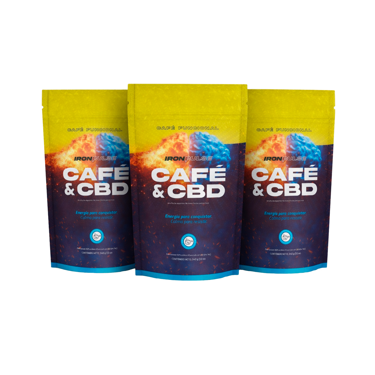 Iron Pulse Functional Coffee  – 3 bolsas