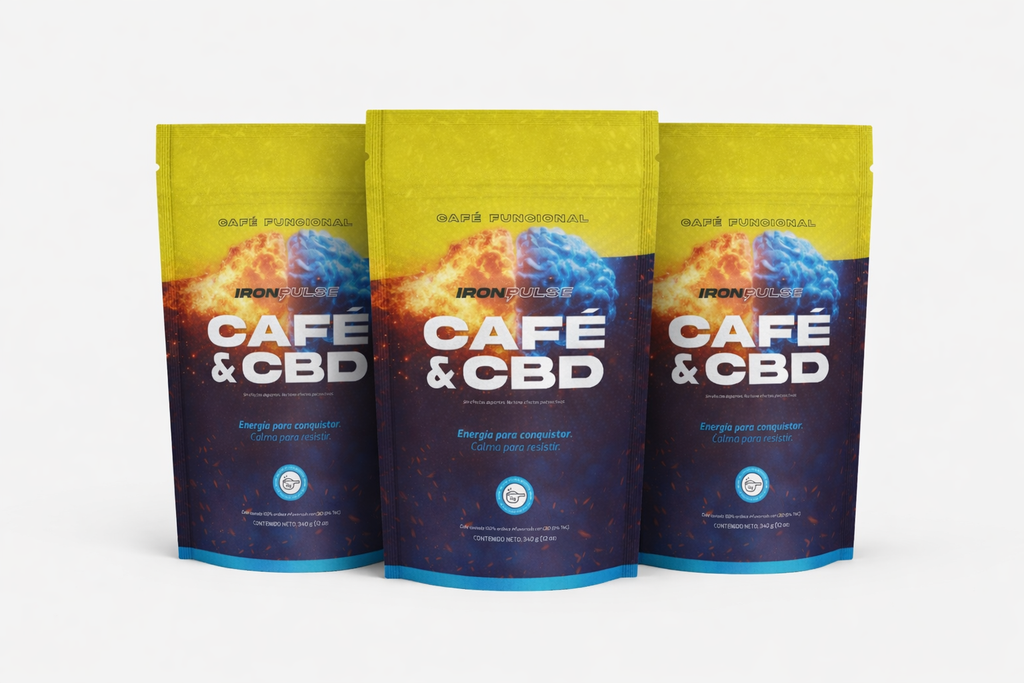 Iron Pulse Functional Coffee  – 3 bolsas